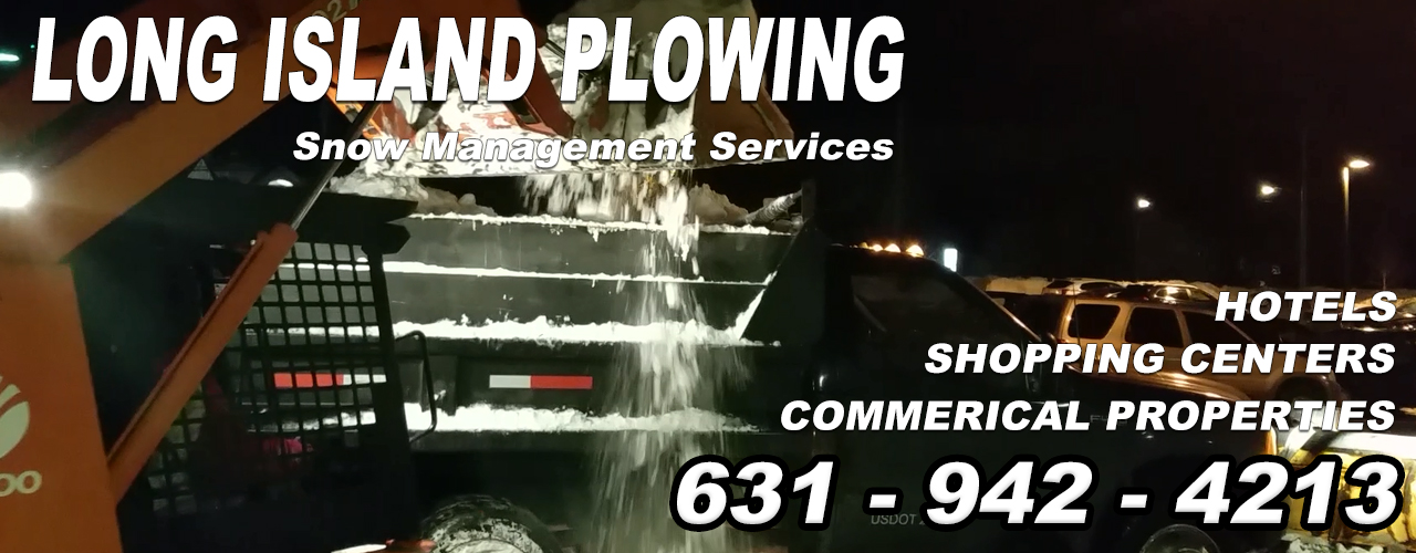 Long Island Plowing Snow Removal