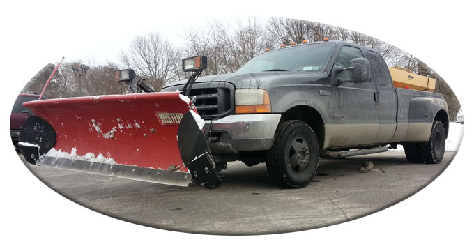 Long Island Plowing Snow Plowing Truck